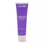 on voit sur un fond blanc un flacon de 100ml d'un lubrifiant intime, le flacon est violet et blanc.